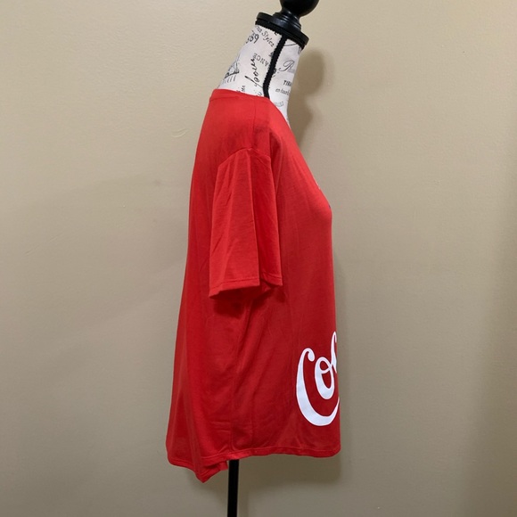 Coca-Cola Women’s Red Always A Star Graphic T-Shirt Size XXL Plus Size Coca-Cola - Picture 10 of 16